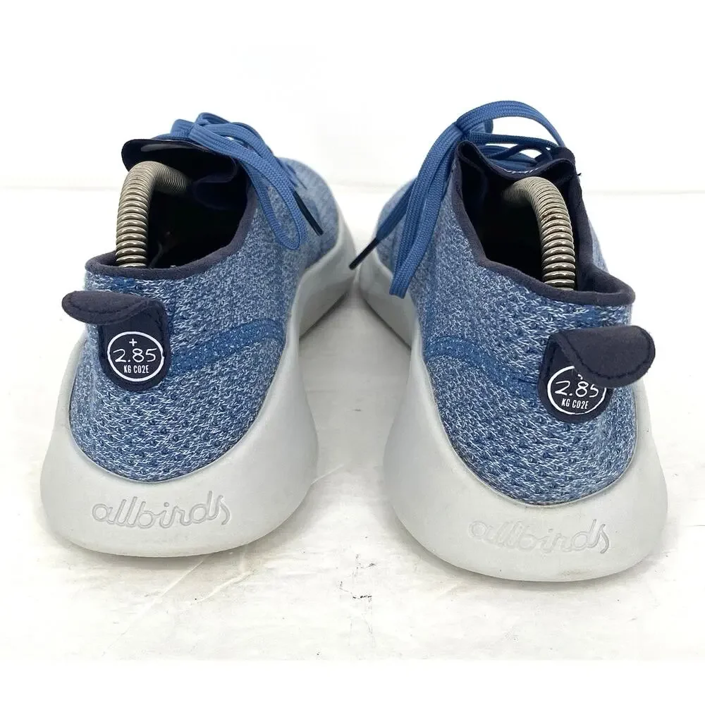 Allbirds SuperLight Tree Runners Womens 11 Blue Knit Running Shoes Sneaker